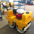 Walk behind double drum hydraulic soil compactor vibratory roller FYL-S600